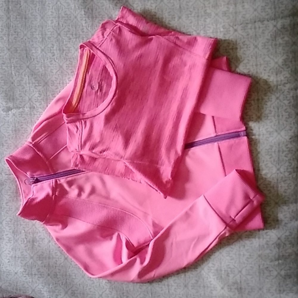 Champion Jacket with Tee Shirt Size XS 4/5